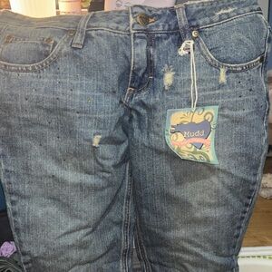 Mudd Denim Jeans with Distressed Details